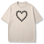 Paw Print Heart T-shirt
