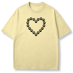 Paw Print Heart T-shirt