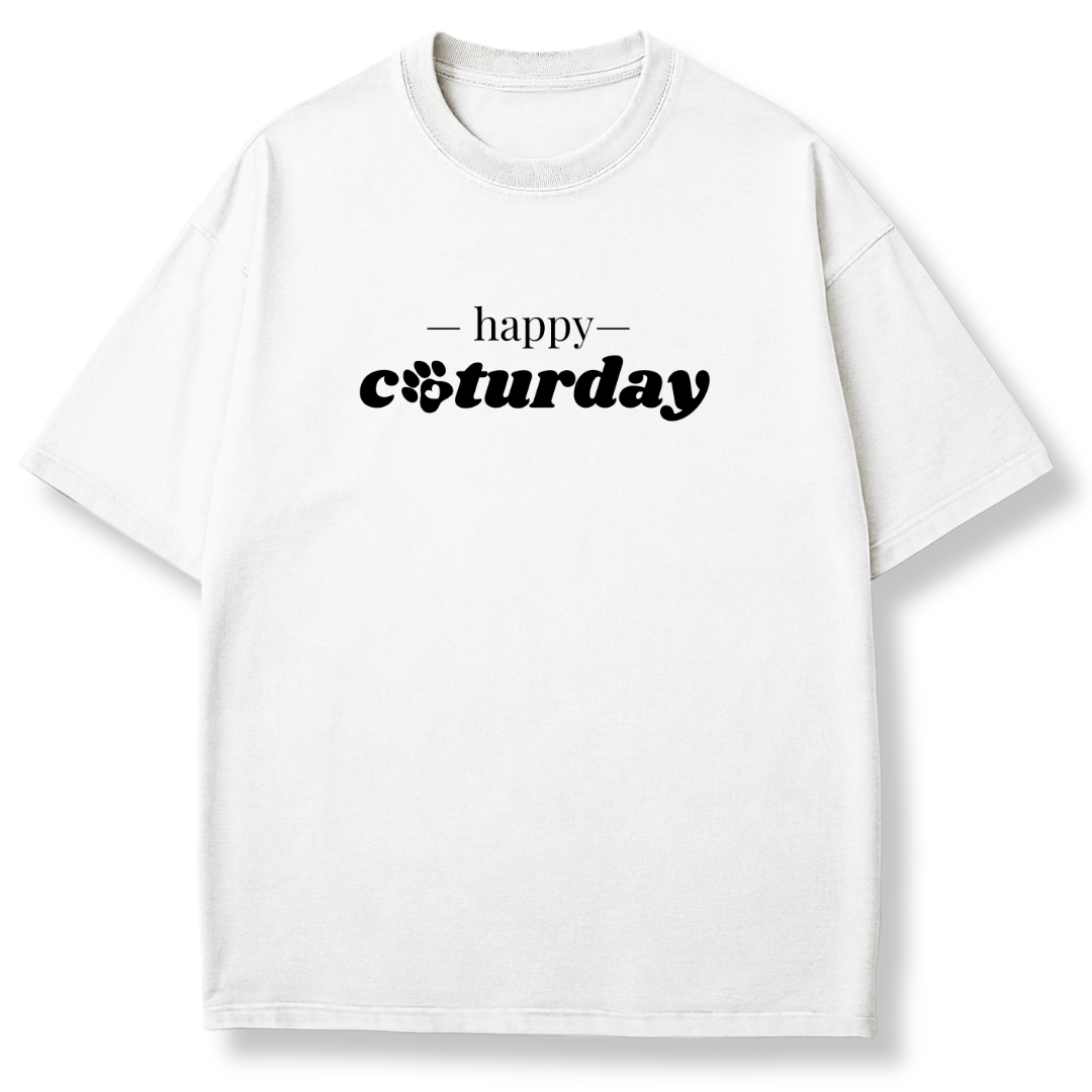 Happy Caturday T-shirt