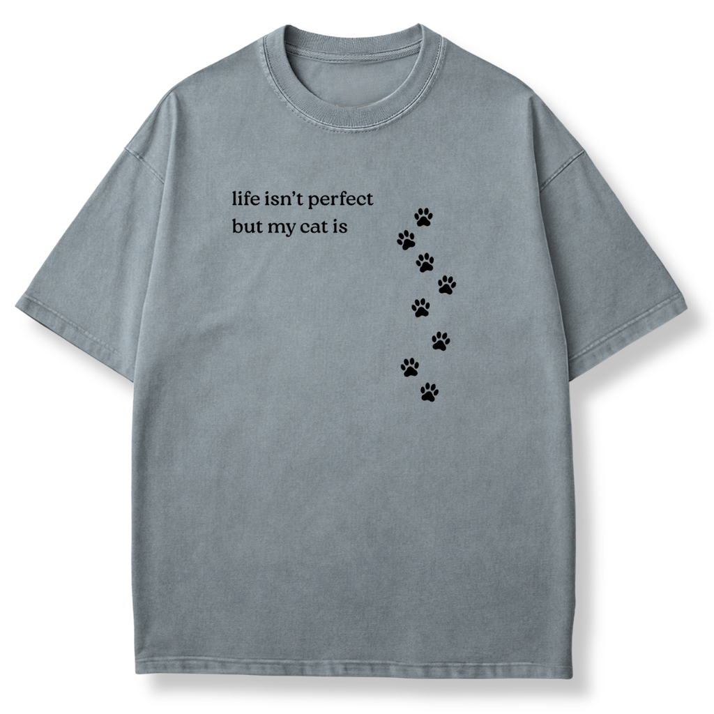 Life isn't Perfect but My Cat is T-shirt