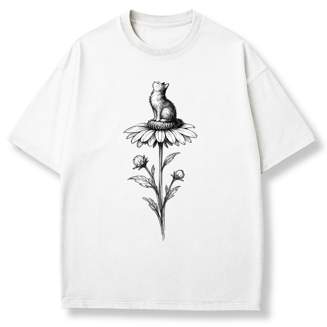 Flower Sketch T-shirt