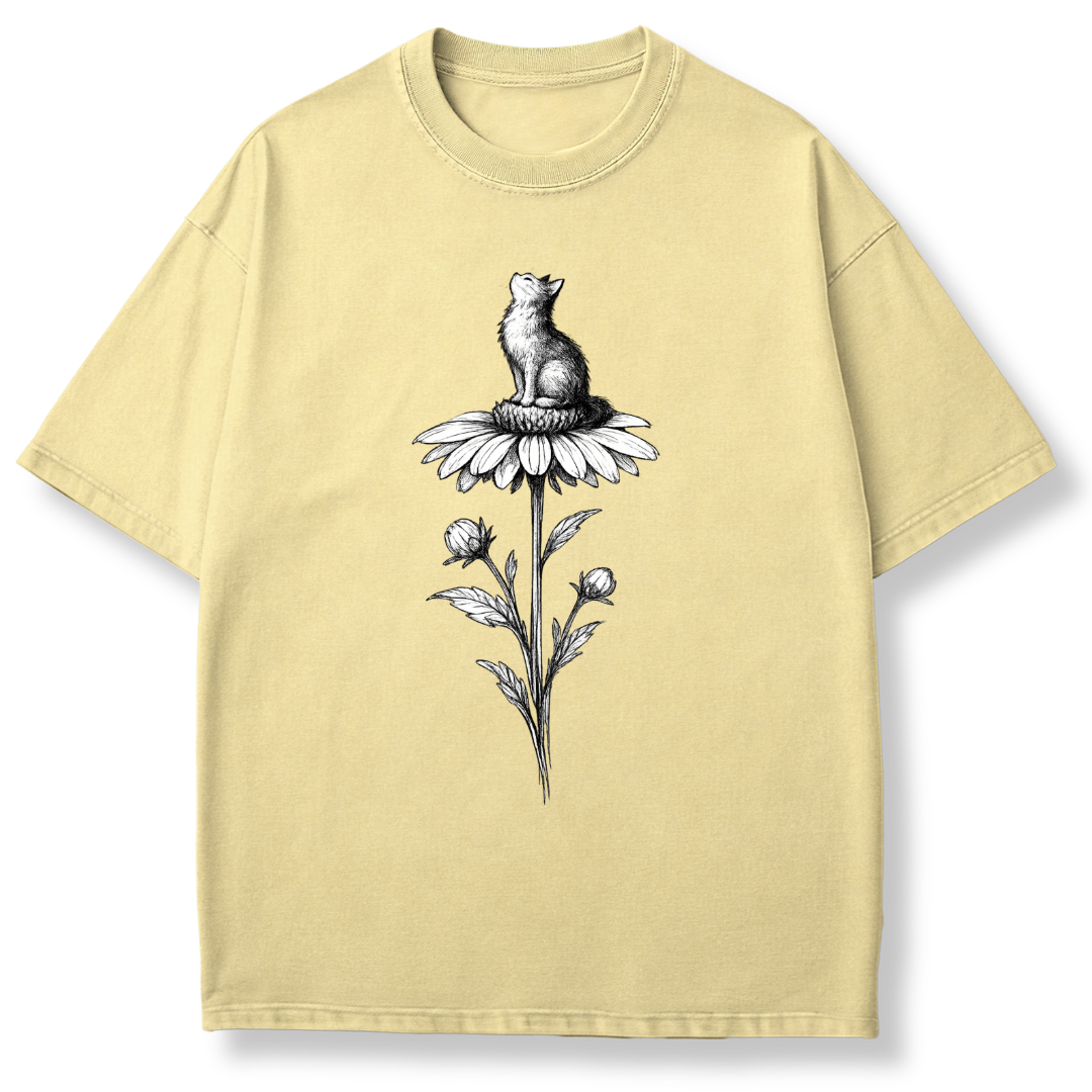 Flower Sketch T-shirt