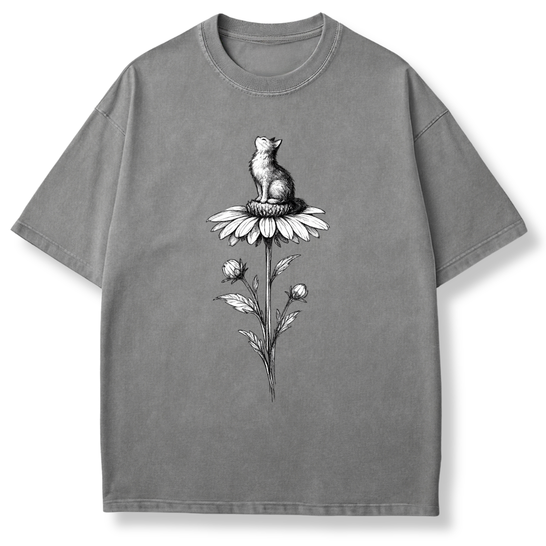 Flower Sketch T-shirt