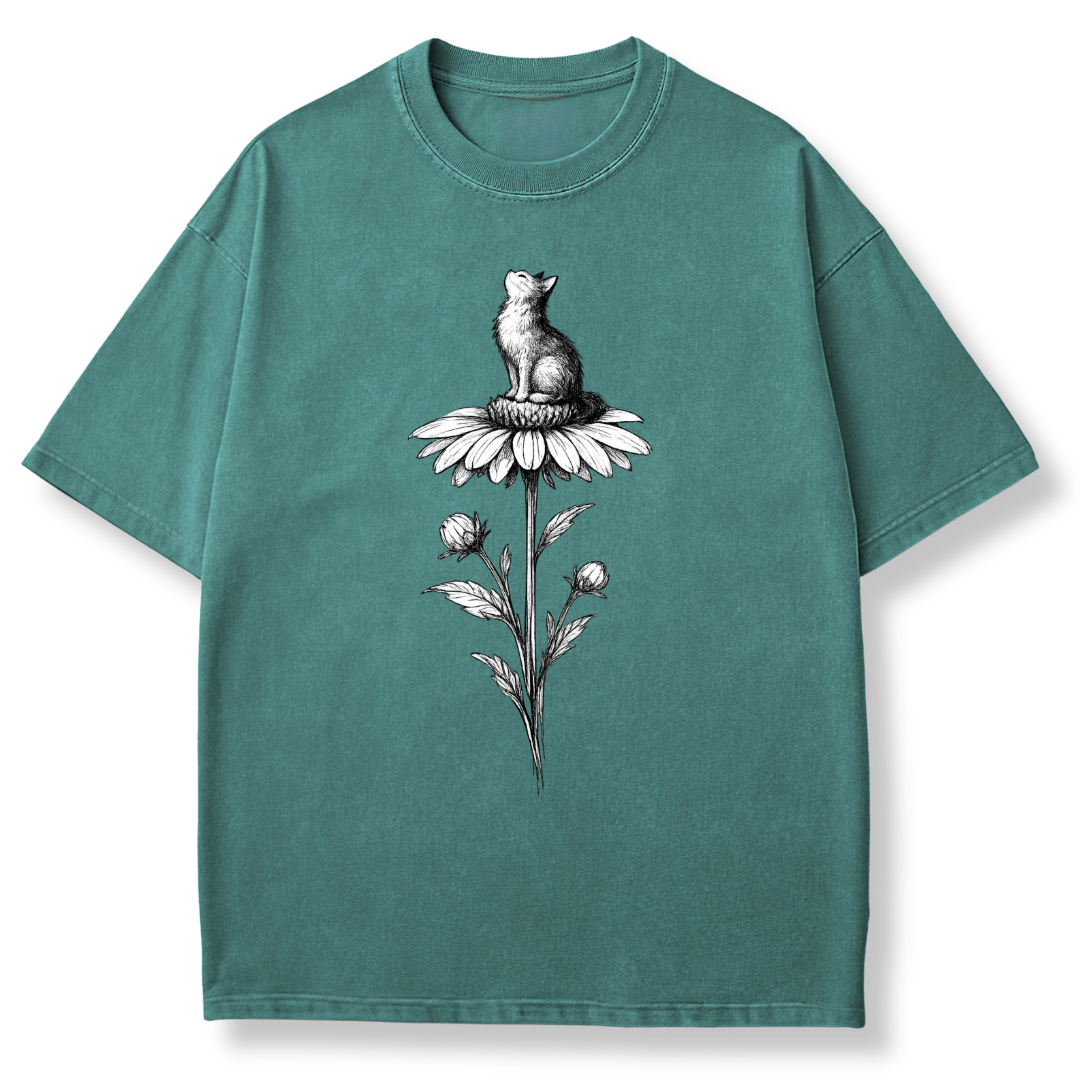Flower Sketch T-shirt