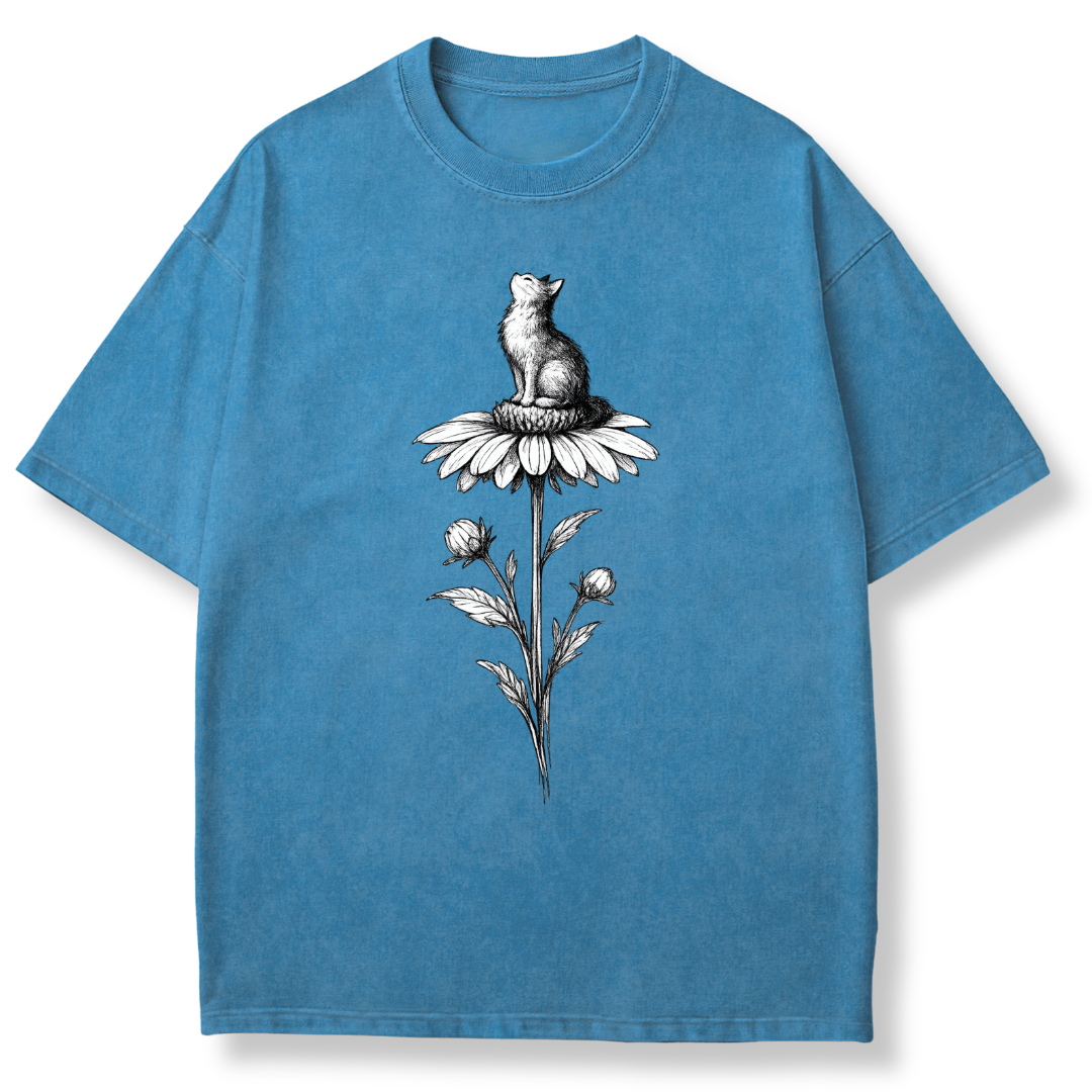 Flower Sketch T-shirt