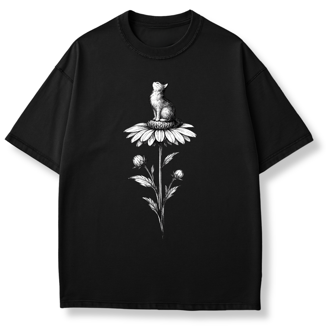 Flower Sketch T-shirt