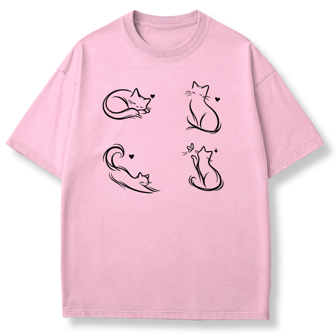 Four Cats T-shirt