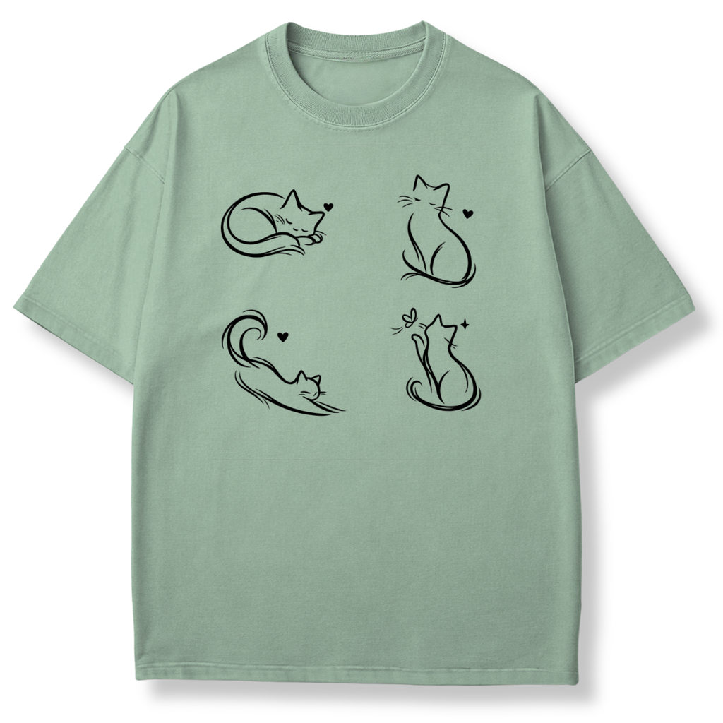 Four Cats T-shirt