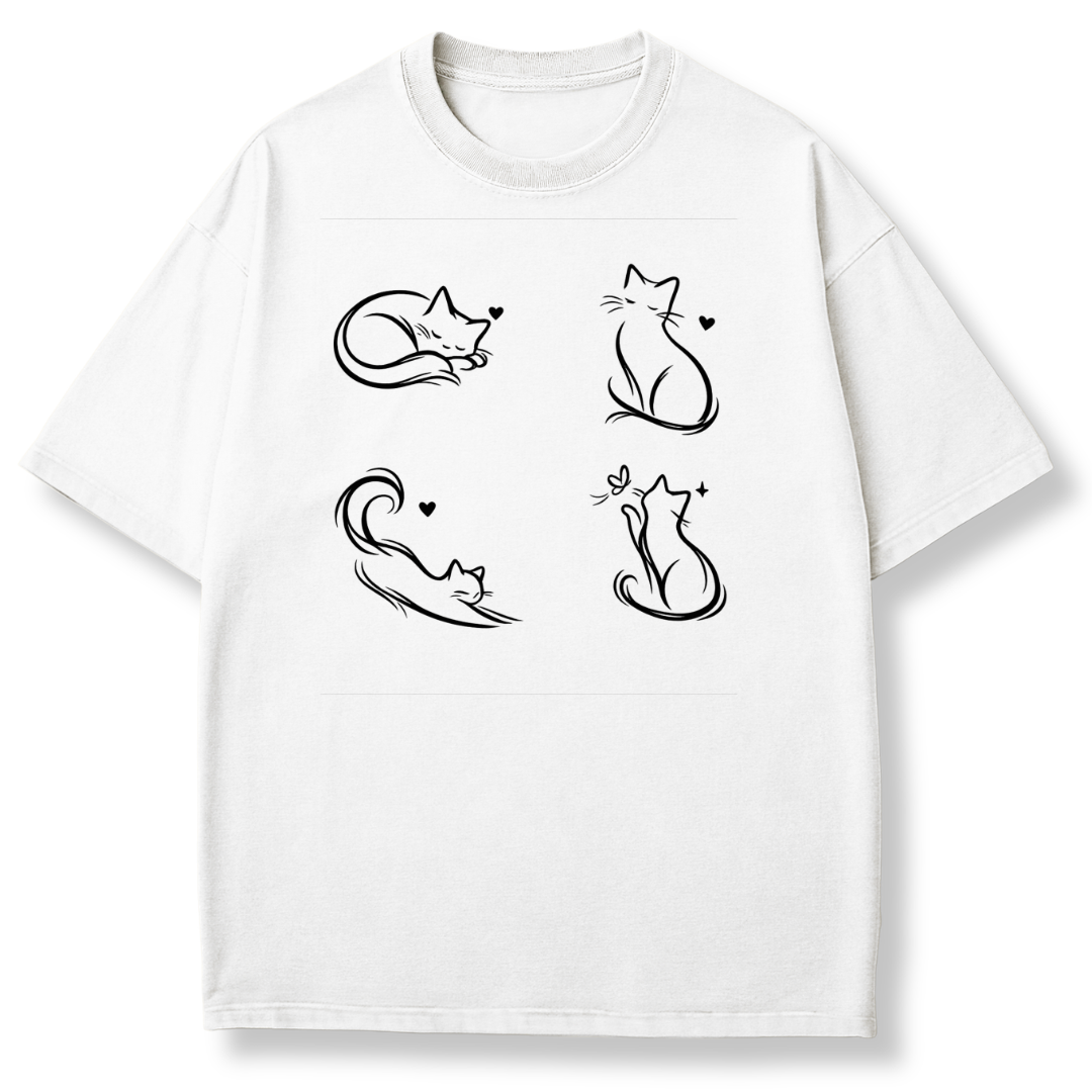 Four Cats T-shirt