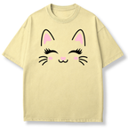Cute Cat Face T-shirt