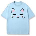 Cute Cat Face T-shirt