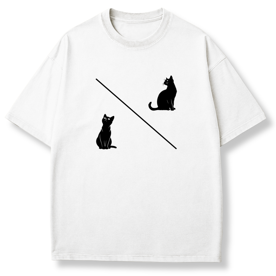 Split Cats T-shirt