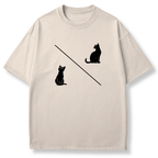 Split Cats T-shirt