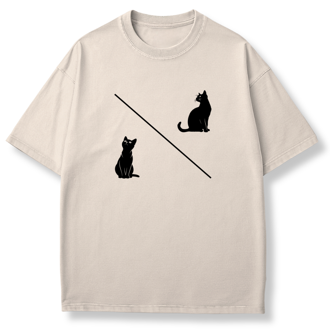Split Cats T-shirt