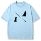 Split Cats T-shirt