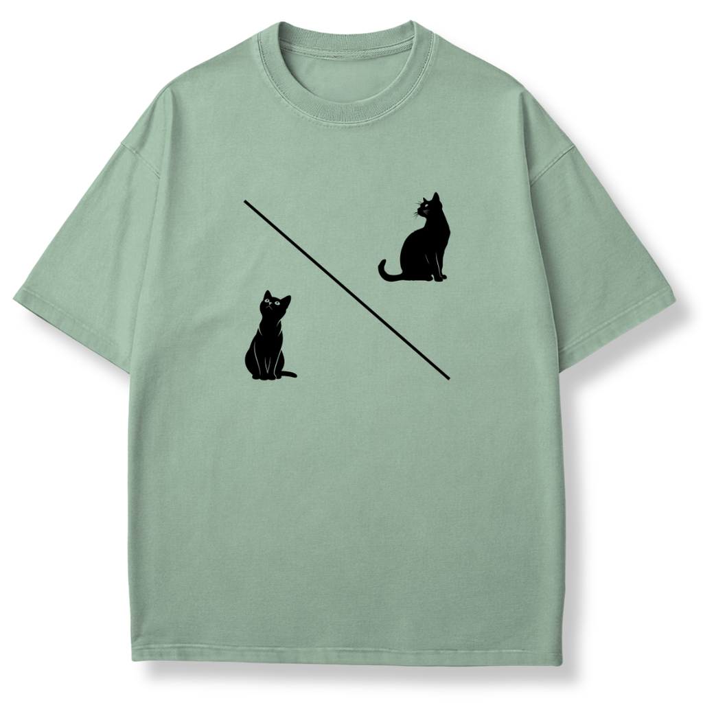 Split Cats T-shirt