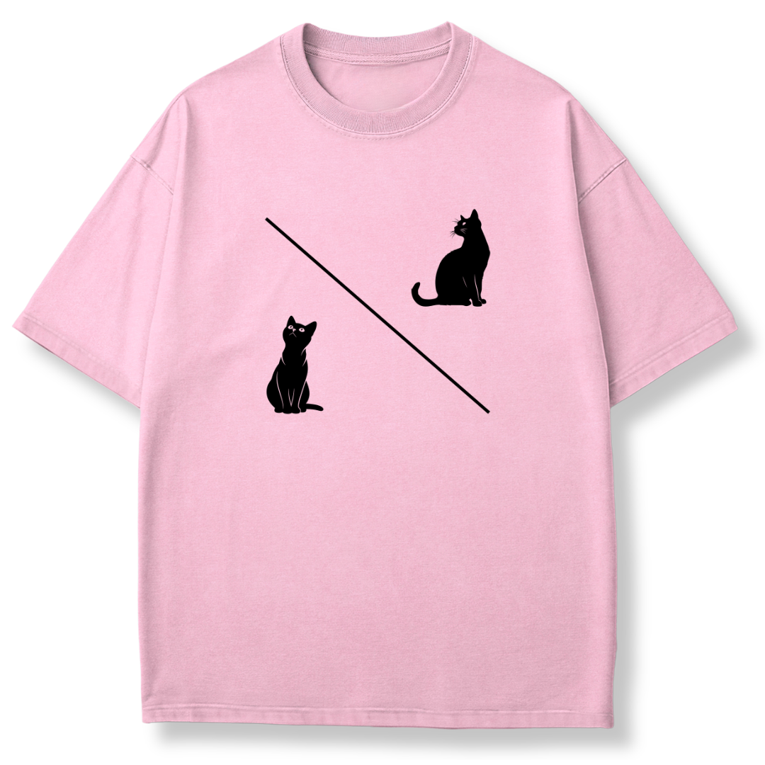 Split Cats T-shirt
