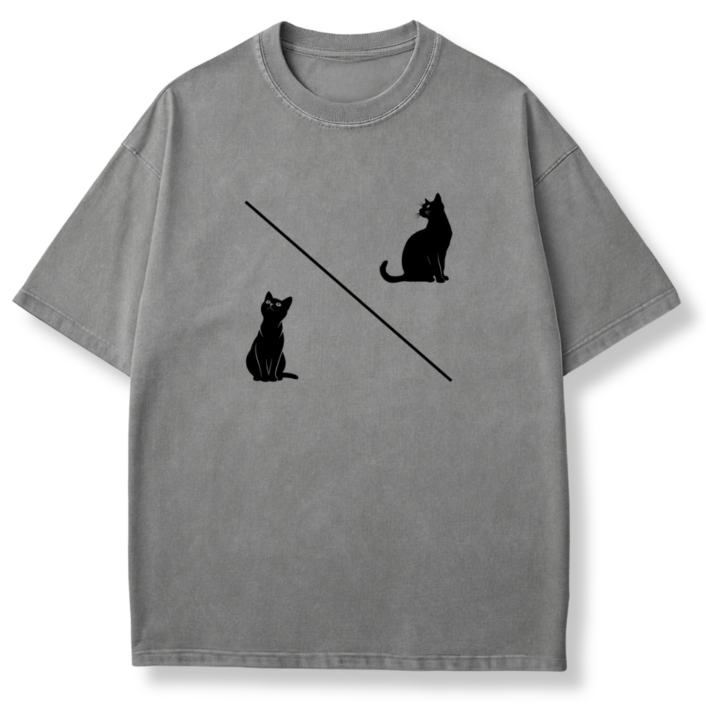 Split Cats T-shirt