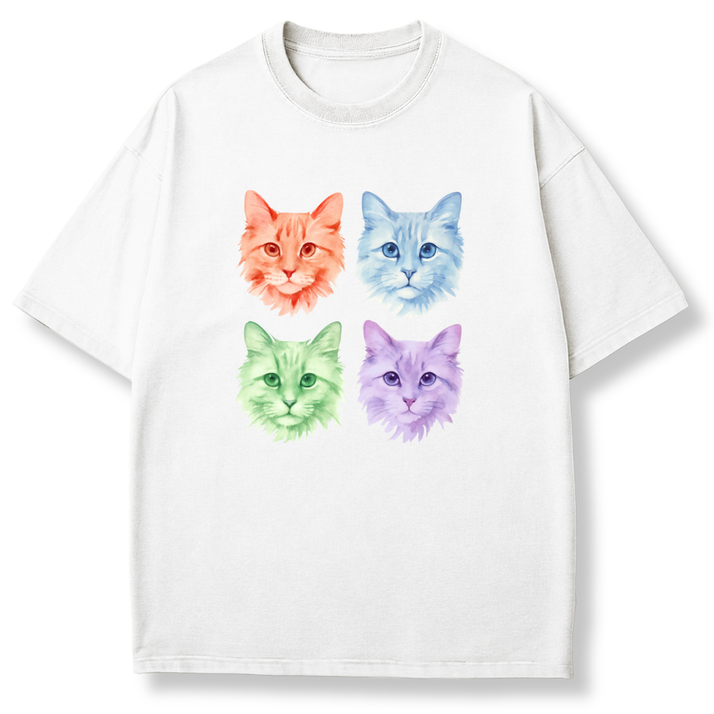 Colorful Faces T-shirt