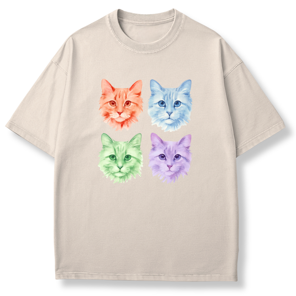 Colorful Faces T-shirt