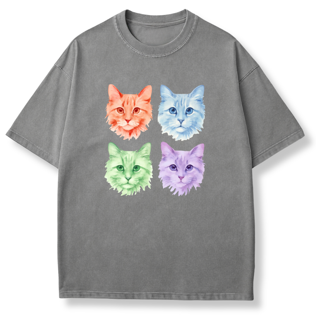 Colorful Faces T-shirt