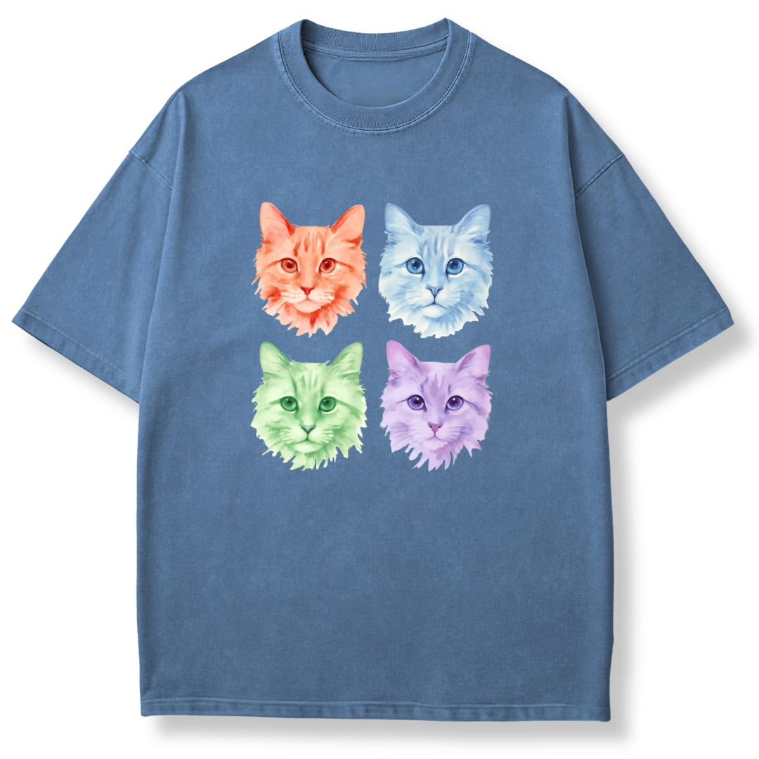 Colorful Faces T-shirt