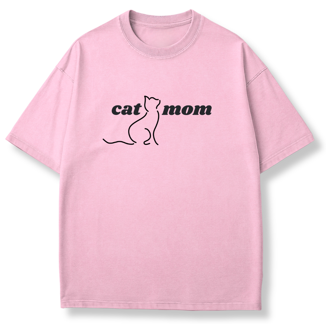 Cat Mom T-shirt