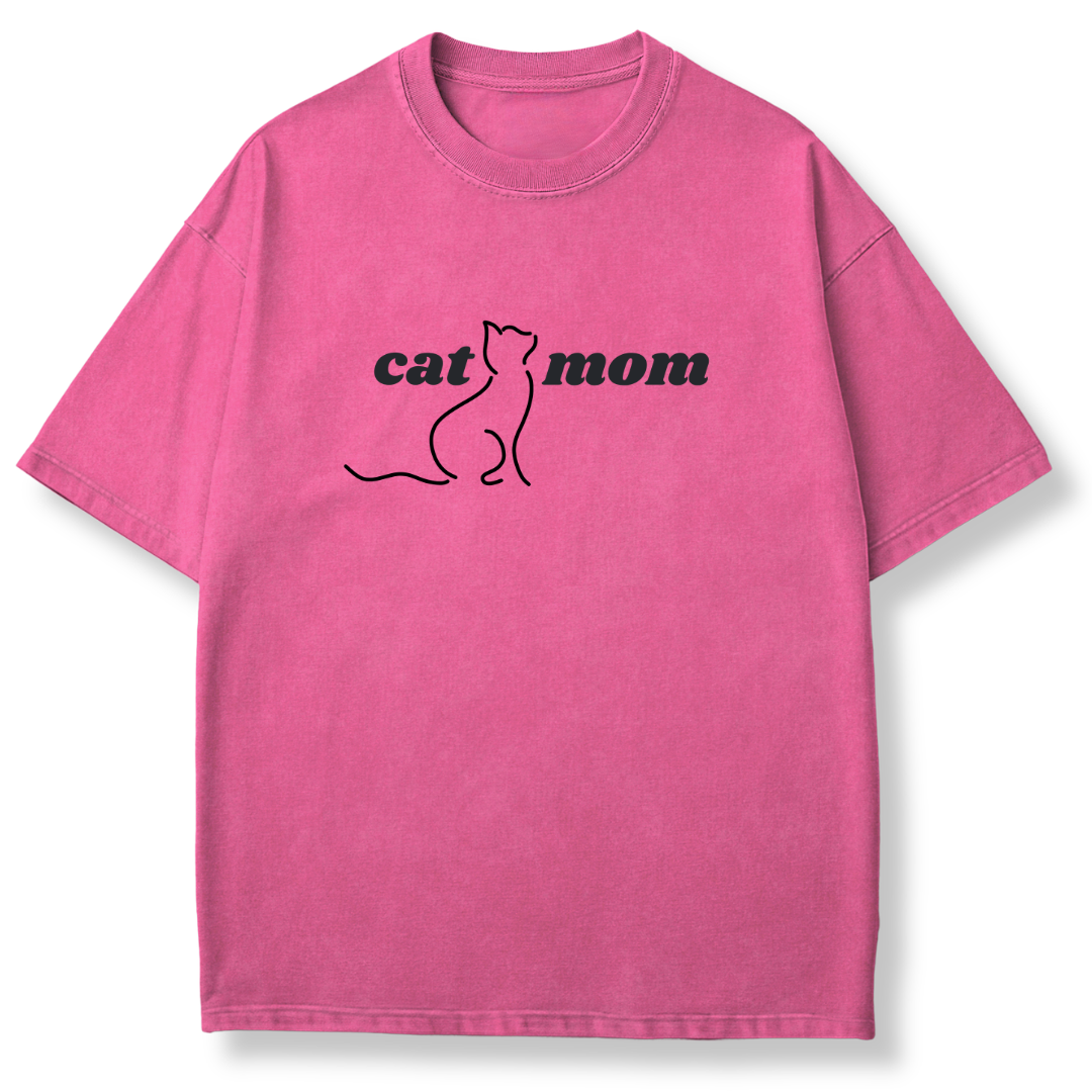 Cat Mom T-shirt