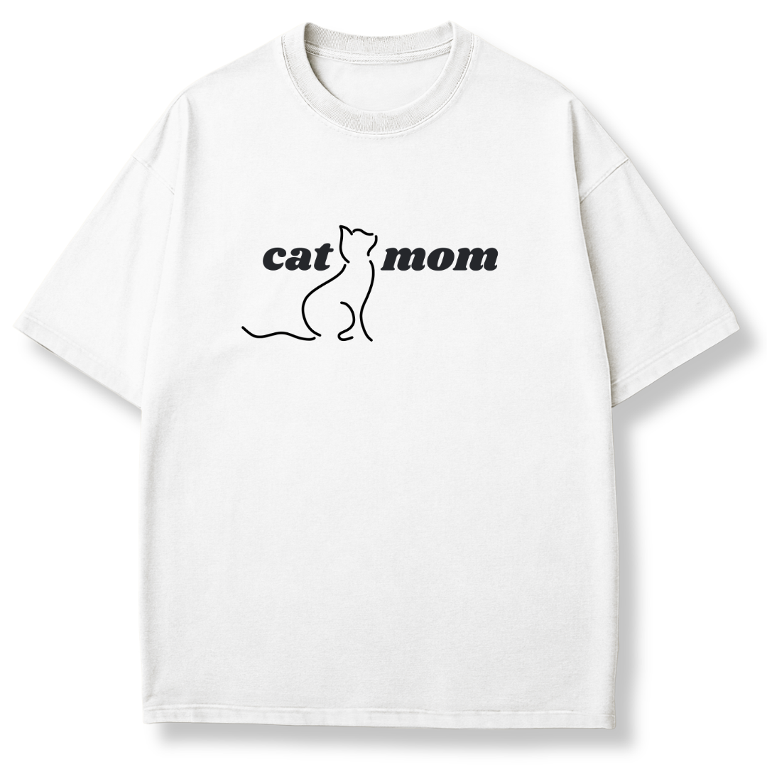 Cat Mom T-shirt