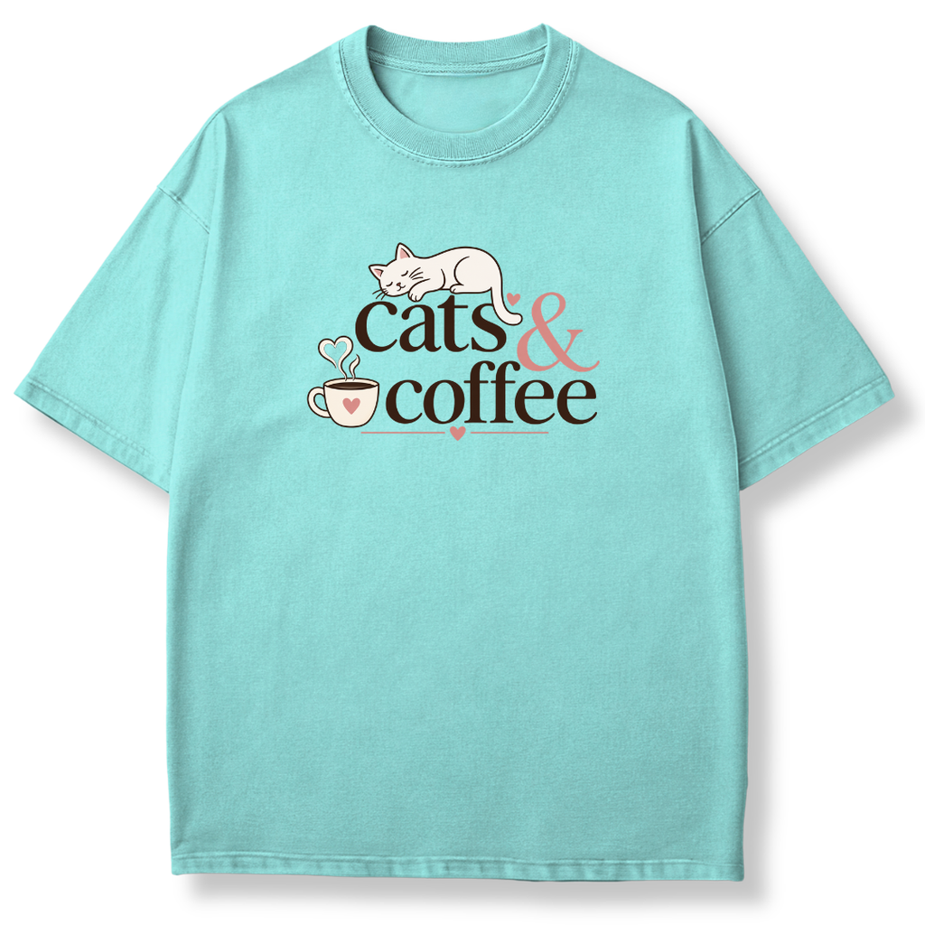 Cats & Coffee T-shirt