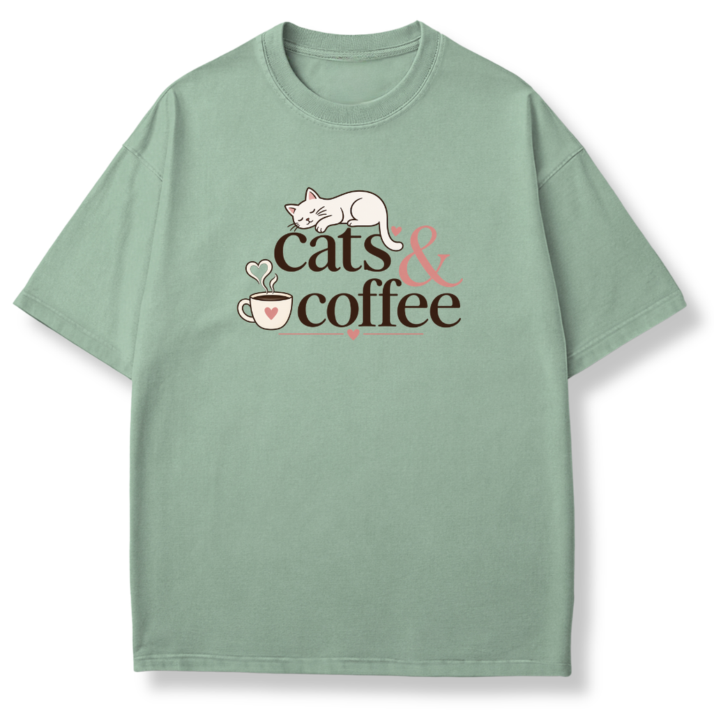 Cats & Coffee T-shirt