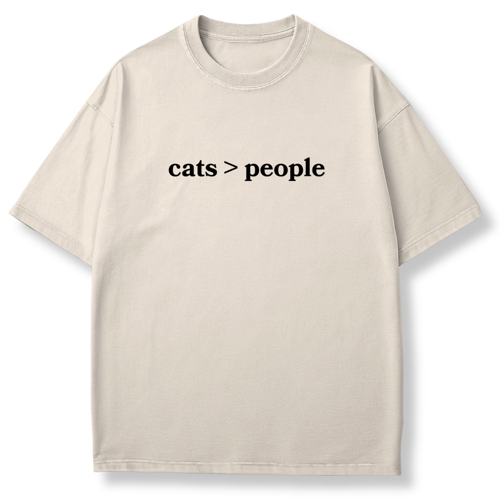 Cats > People T-shirt