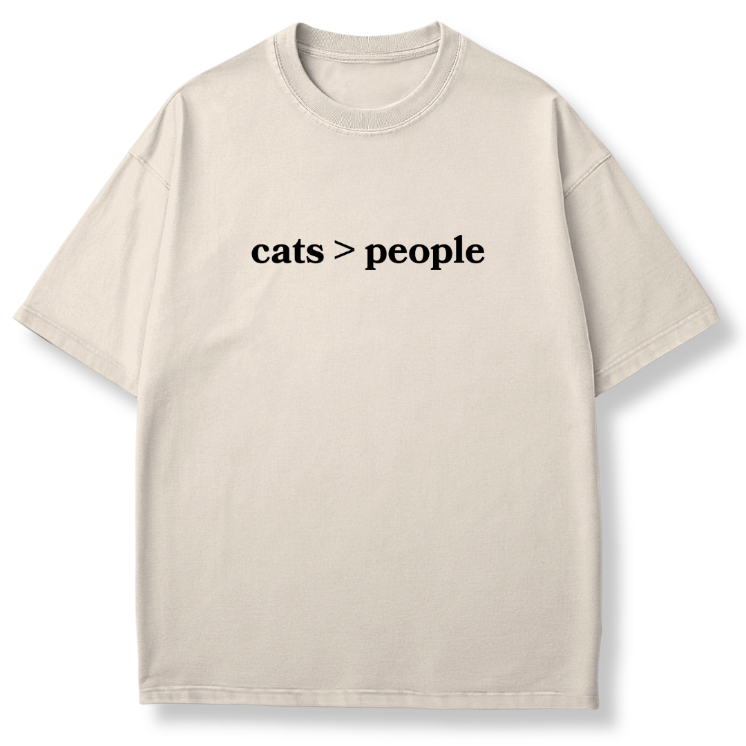 Cats > People T-shirt