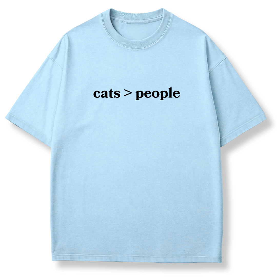 Cats > People T-shirt