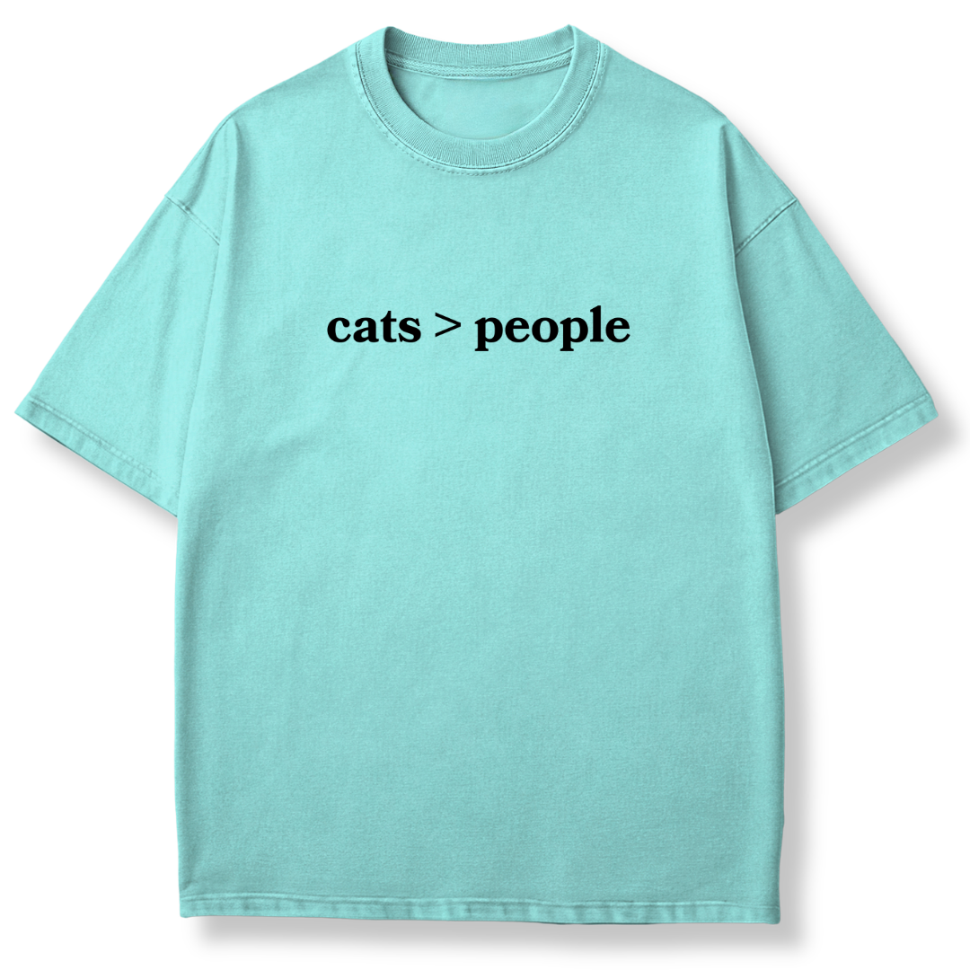 Cats > People T-shirt