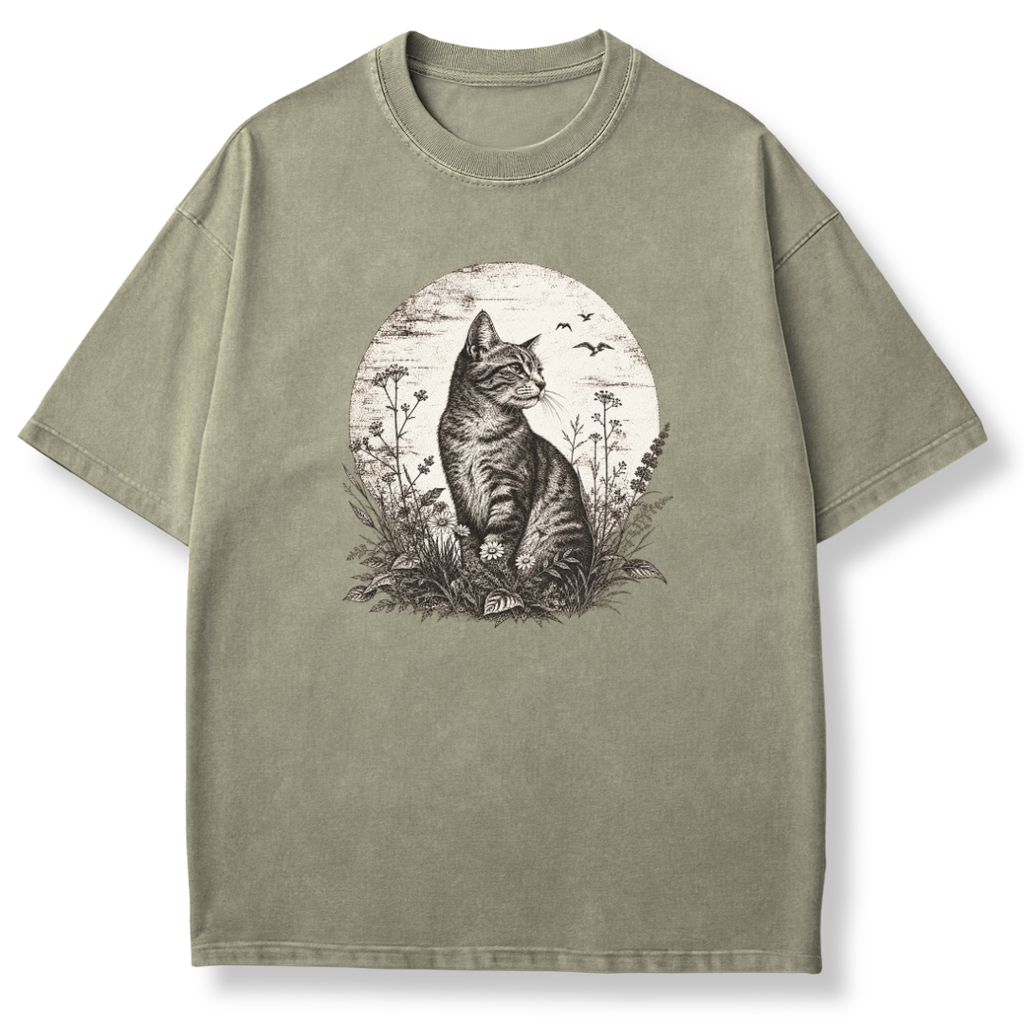 Vintage Cat T-shirt