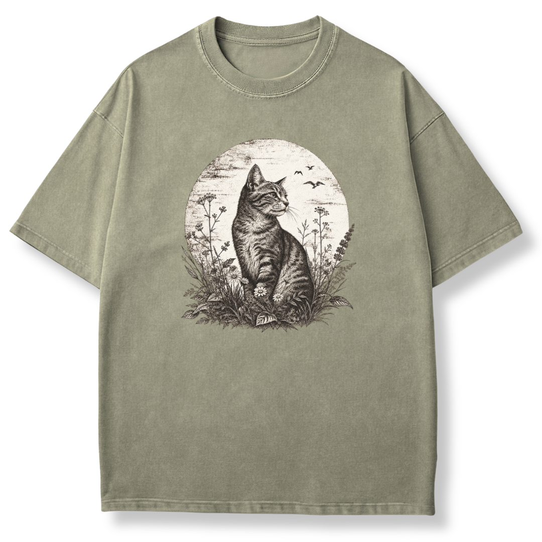 Vintage Cat T-shirt