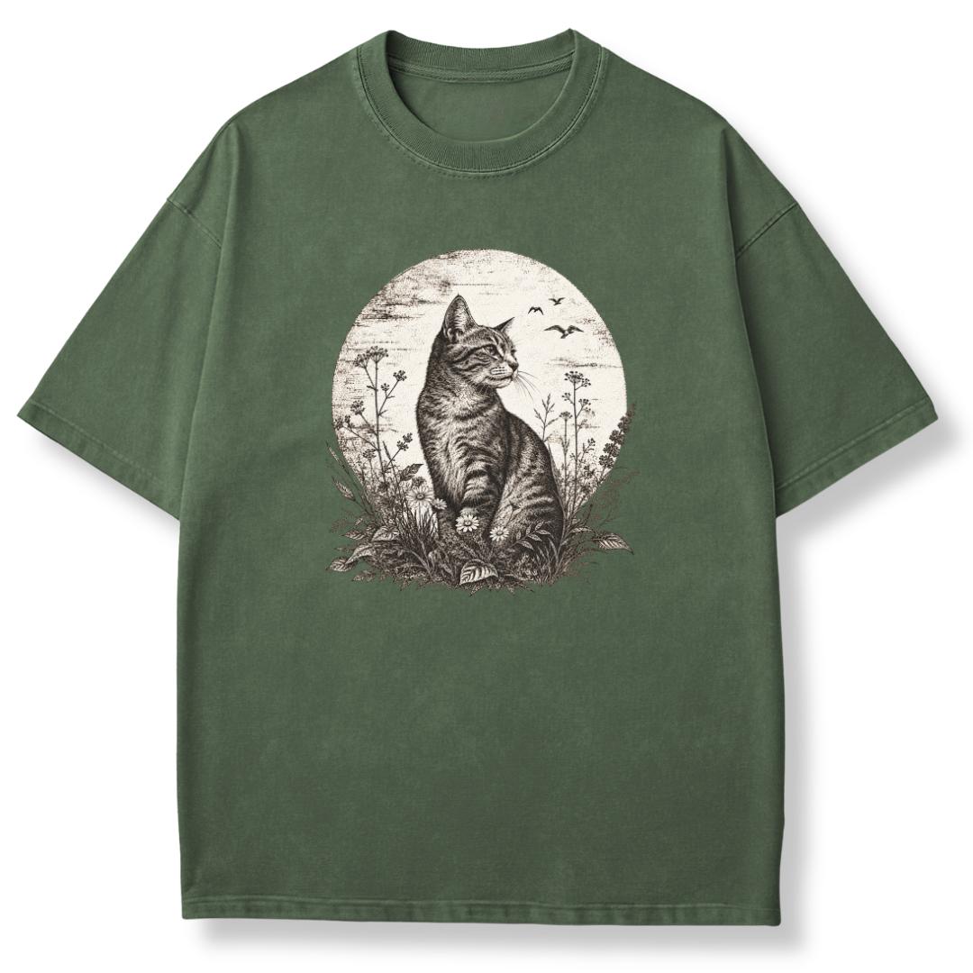 Vintage Cat T-shirt