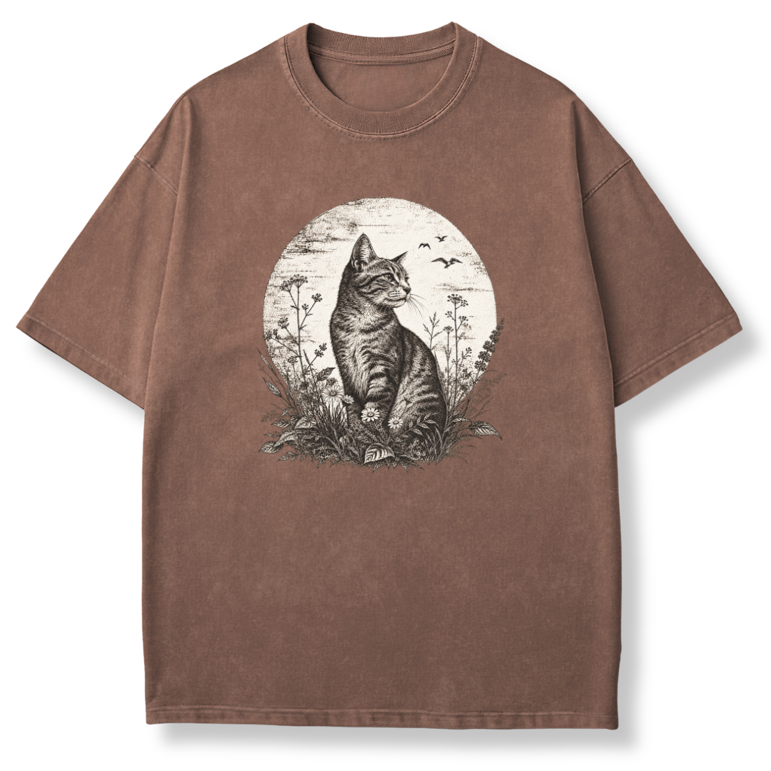 Vintage Cat T-shirt