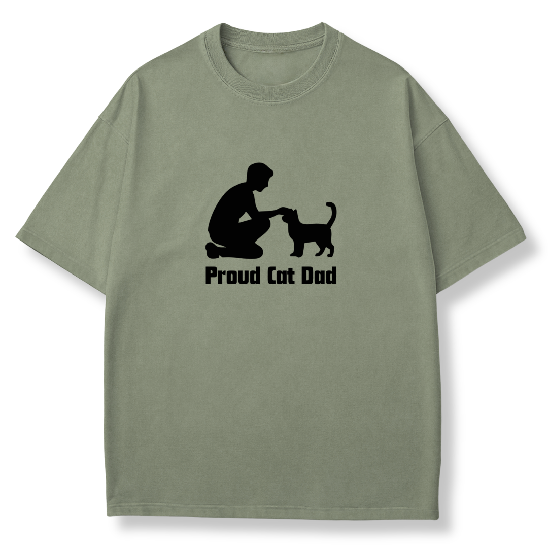 Proud Cat Dad T-shirt