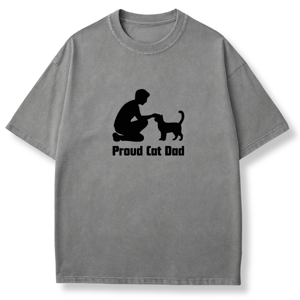 Proud Cat Dad T-shirt