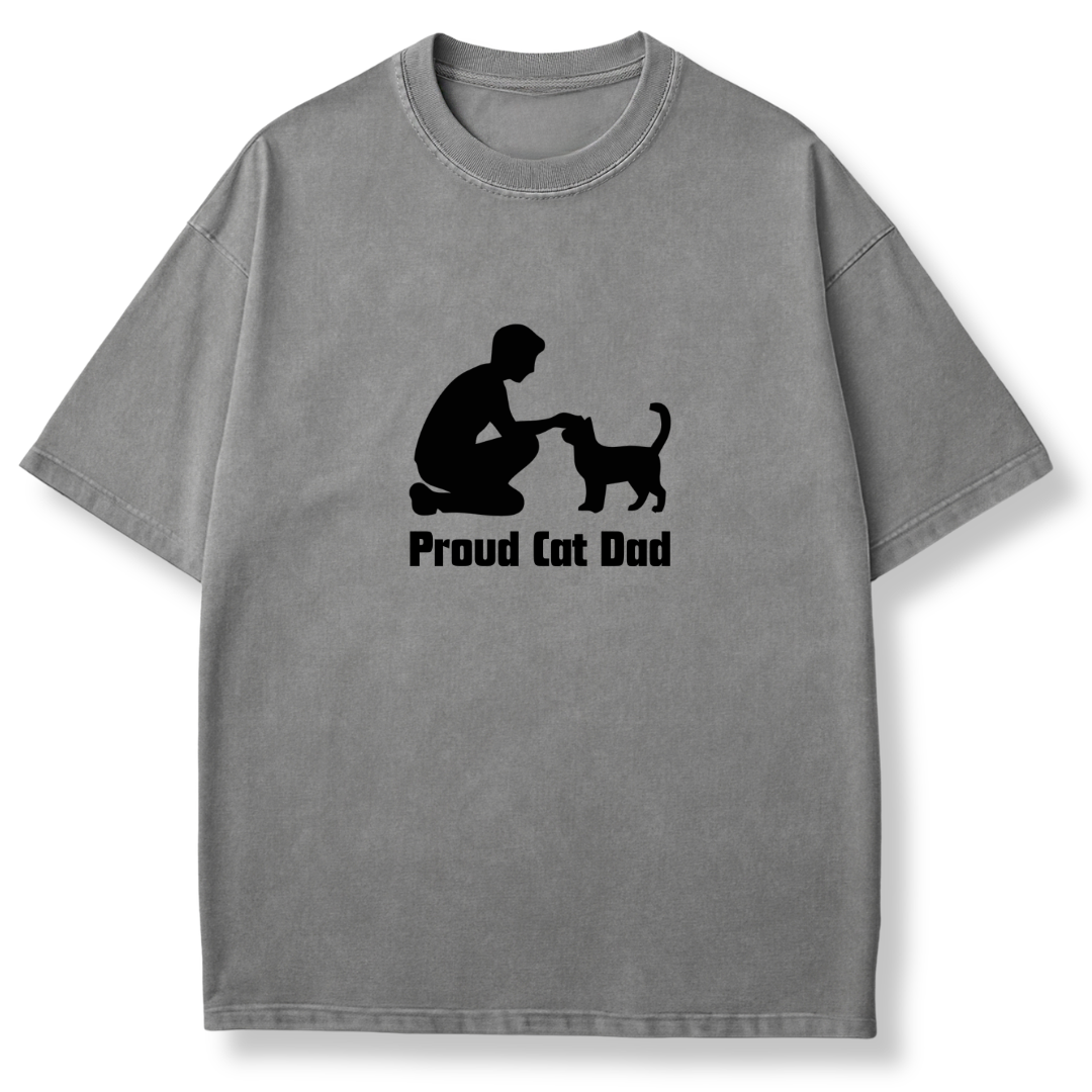 Proud Cat Dad T-shirt