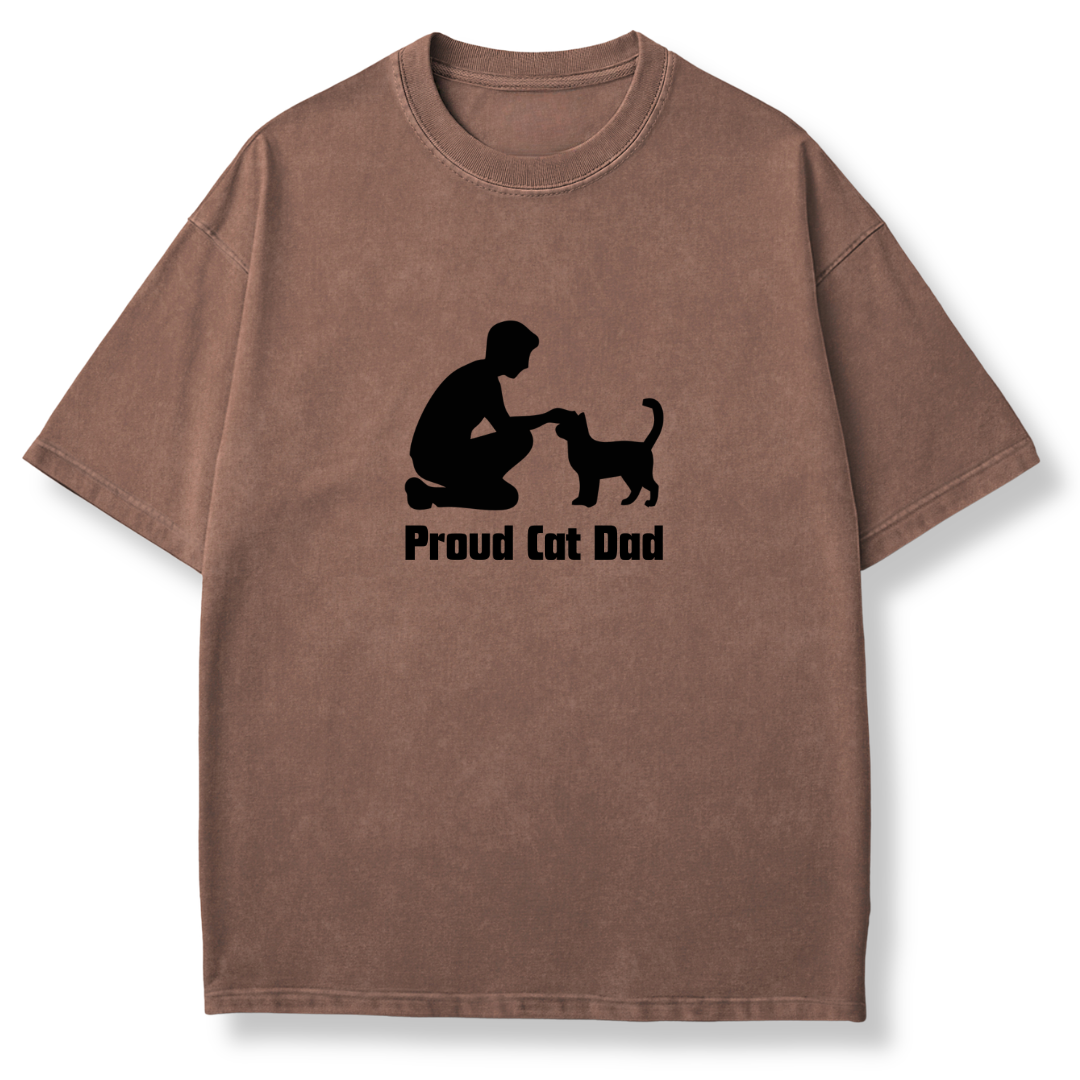 Proud Cat Dad T-shirt