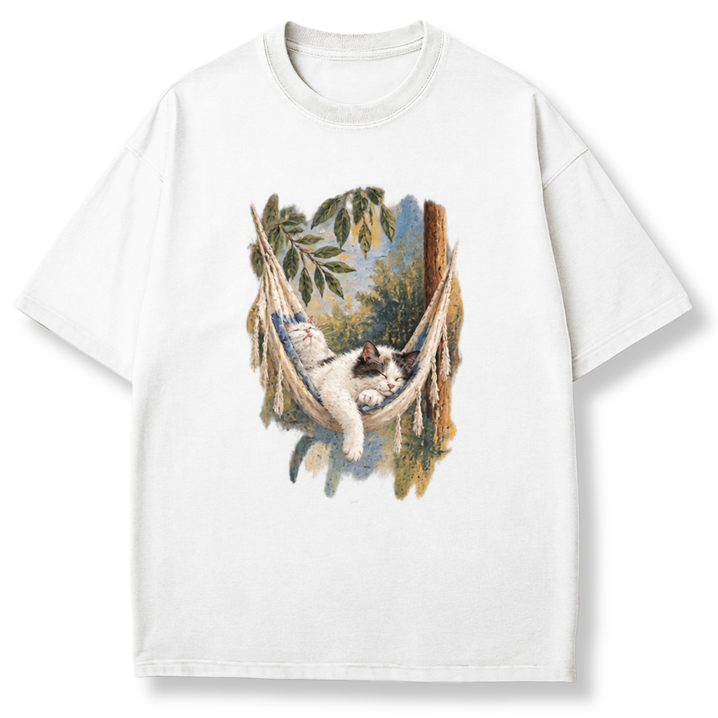 Cats in Hammock T-shirt