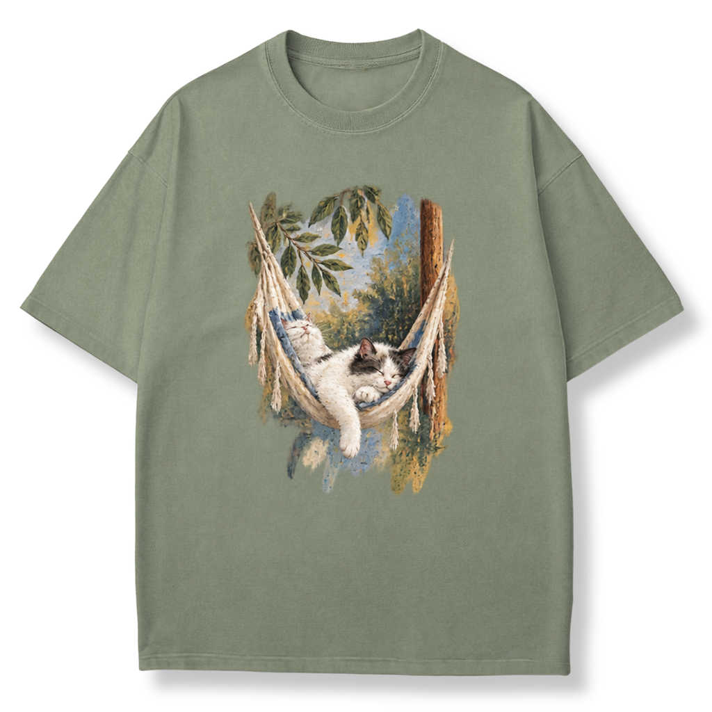 Cats in Hammock T-shirt