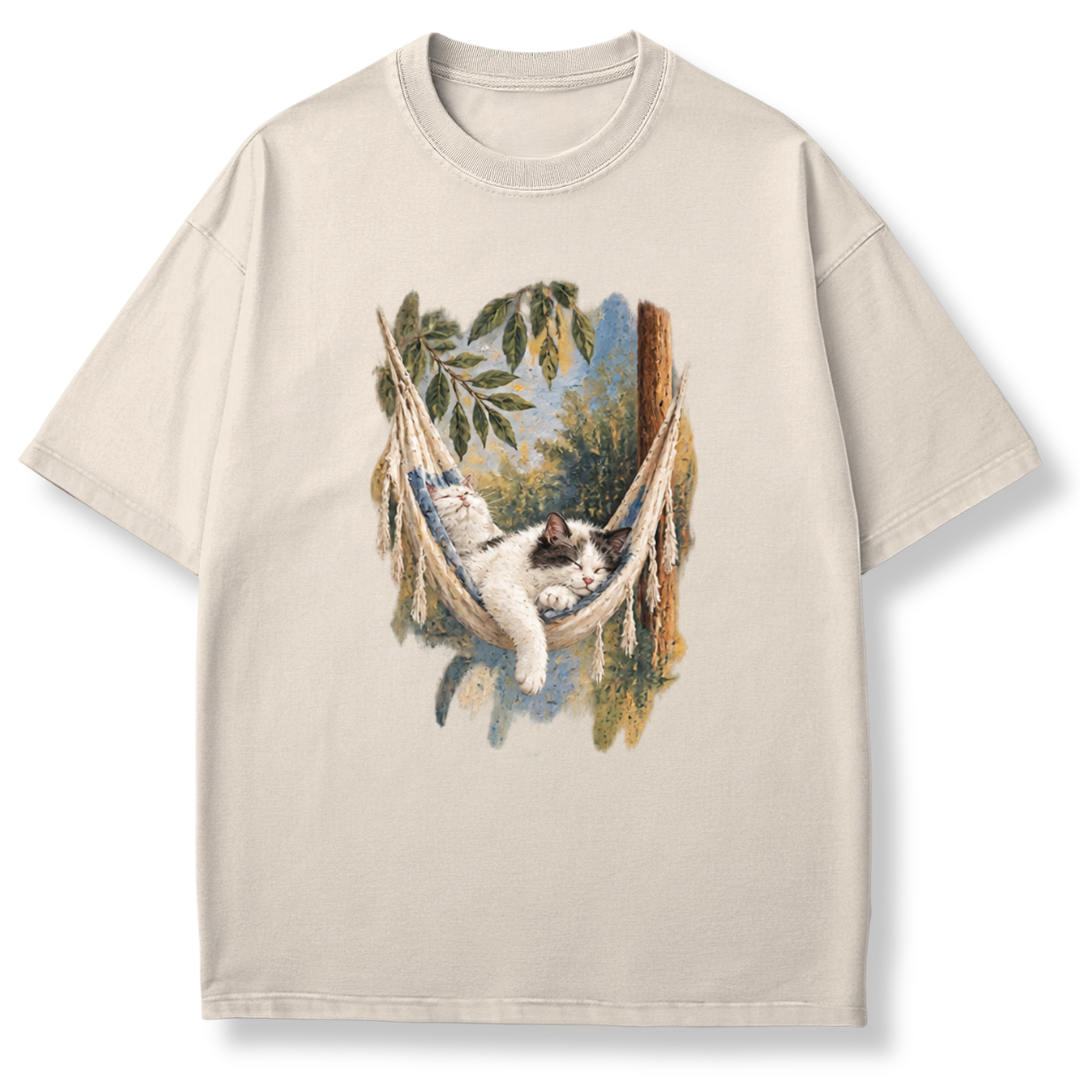 Cats in Hammock T-shirt