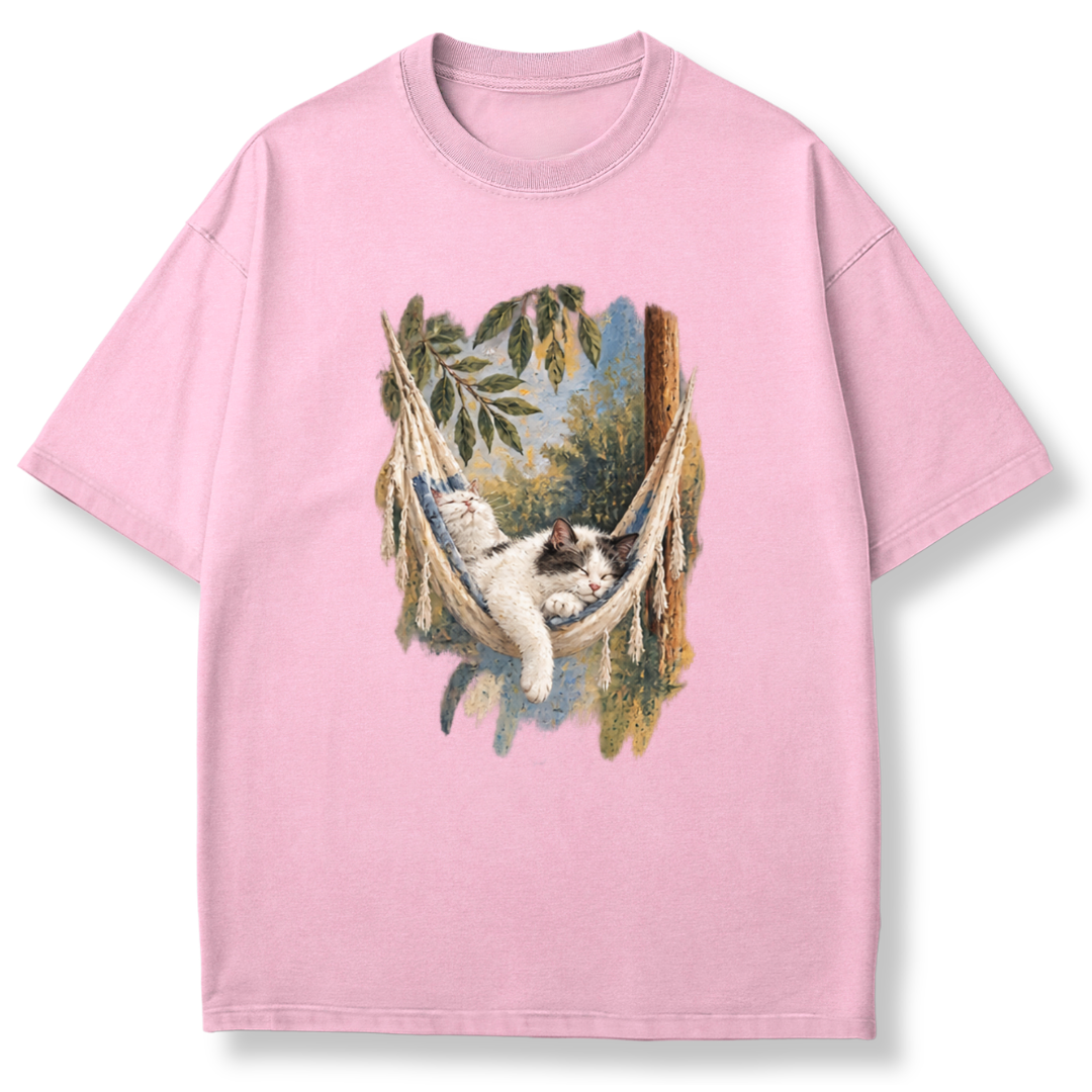 Cats in Hammock T-shirt