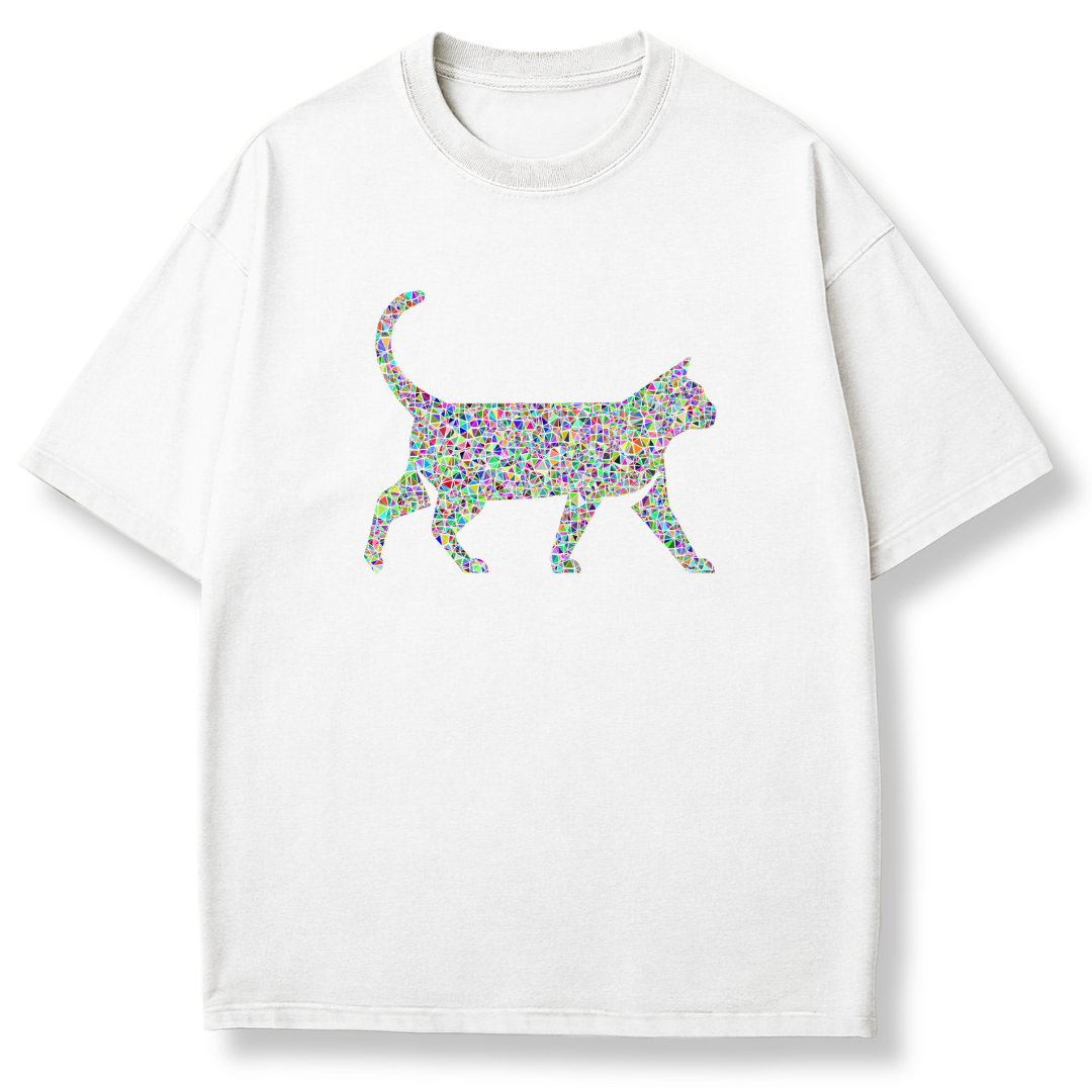 Cat Mosaic T-shirt