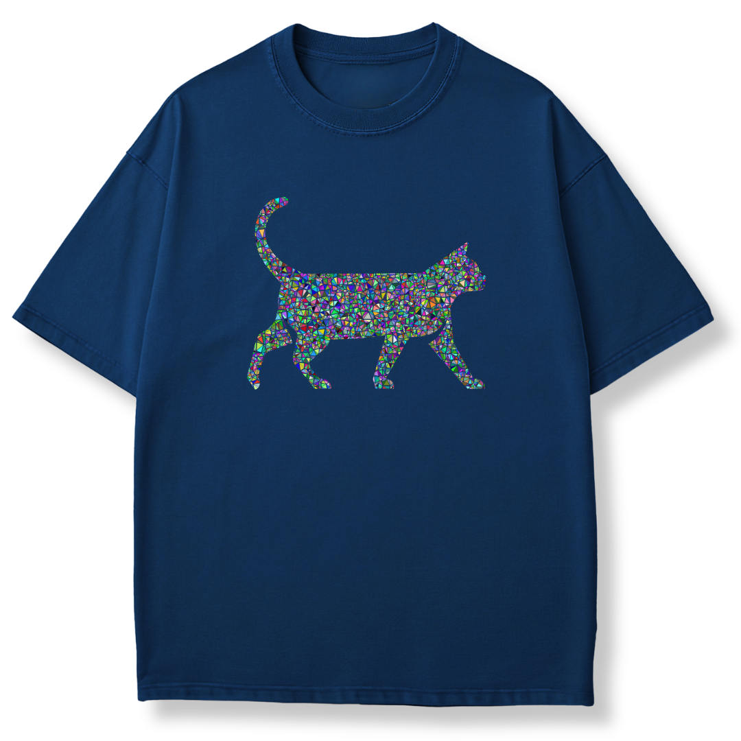 Cat Mosaic T-shirt