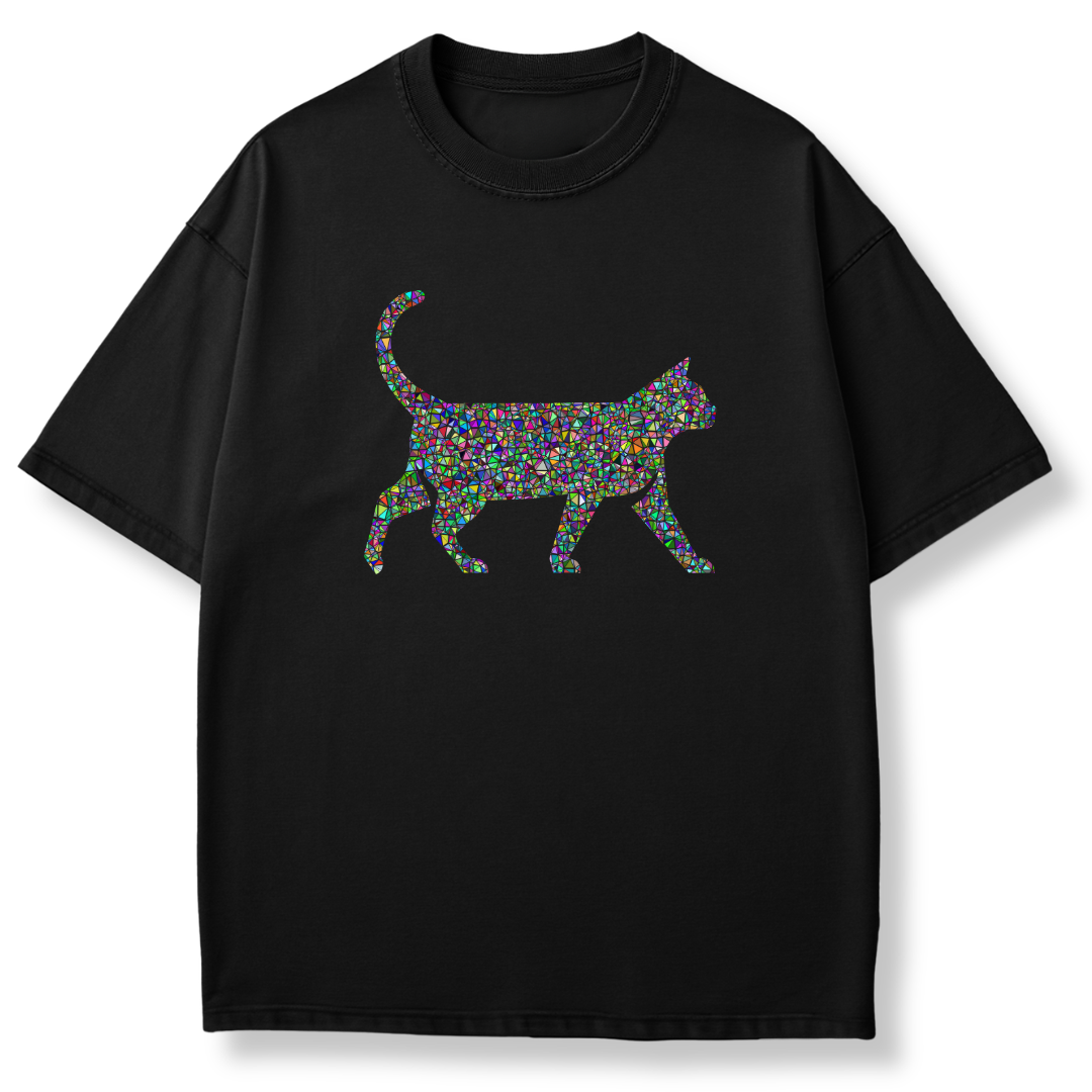 Cat Mosaic T-shirt